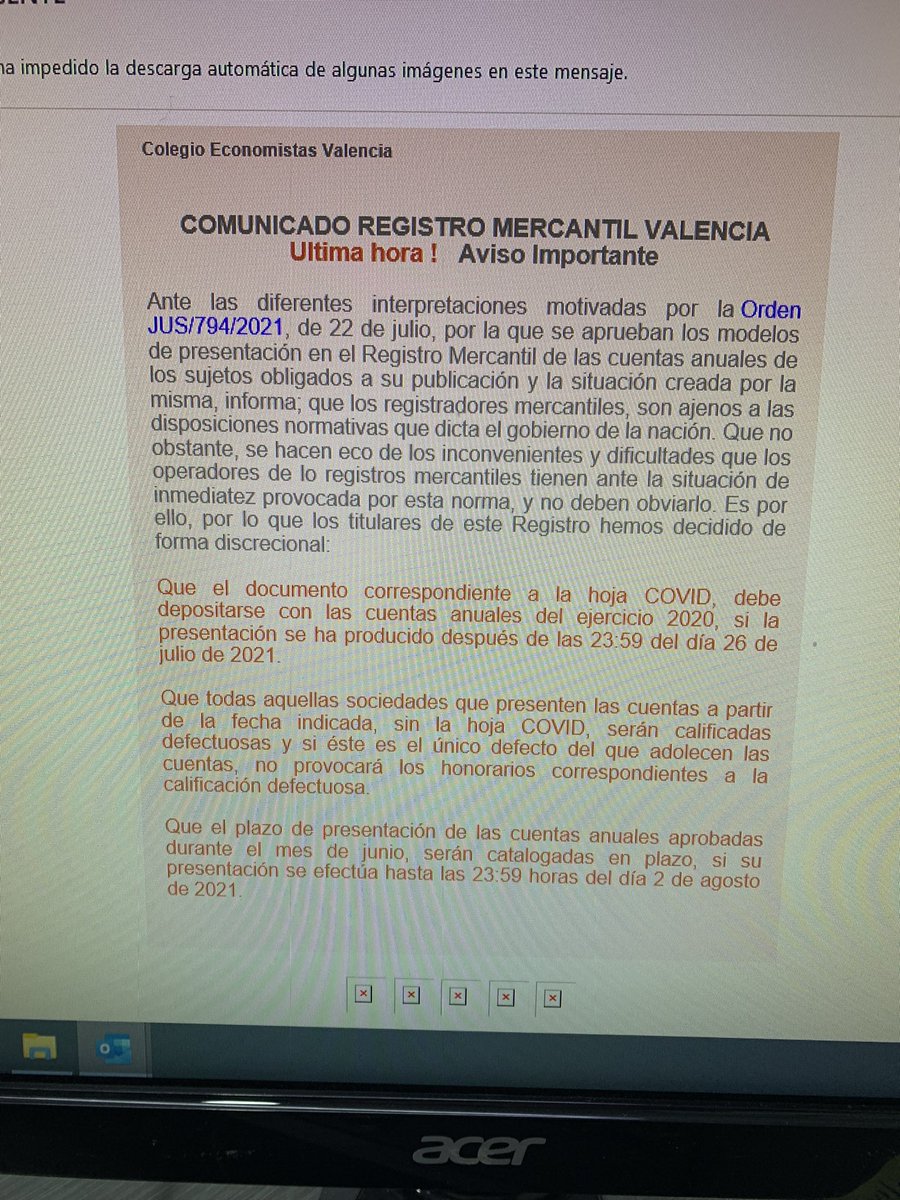 Predicador0's tweet photo. @scramblas1 @luistomas246 @fiscalrespir @marmas Ojo que no es eso lo que dice el Registro de Valencia. O al menos esto nos acaba llegar ahora… https://t.co/btxMxVBjYs