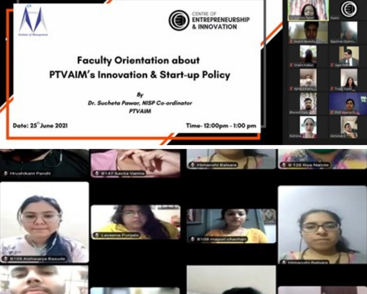 IICPTVAIM's tweet photo. Orientation Session for all students and faculties of Institute by Innovation Ambassador https://t.co/kfu3SFaGI2