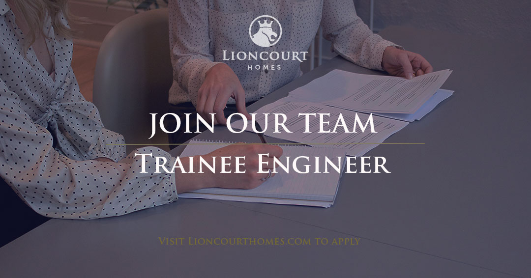 We are currently recruiting for a Trainee/Assistant Engineer to join our established in-house Engineering team, with funding of qualifications available. Find out more about this role and apply here: lioncourthomes.com/.../trainee-en… #jobsearch #recruiting #construction