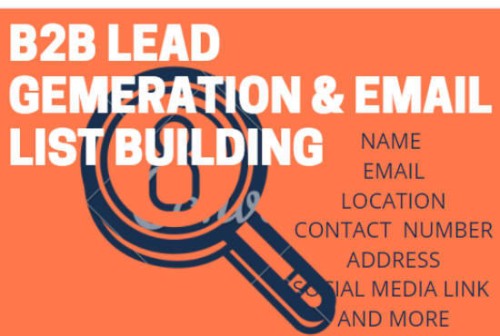 Dear Hiring Manager, 
Are you look b2b lead generation, LinkedIn lead generation expert.
Yes, I am here help you to collect targeted leads from targeted country.
#b2b #leads #Leadgeneration
#linkedin #linkedinleads 
#emailmarketing
Please order here 👇
fiverr.com/s2/b0876e0001