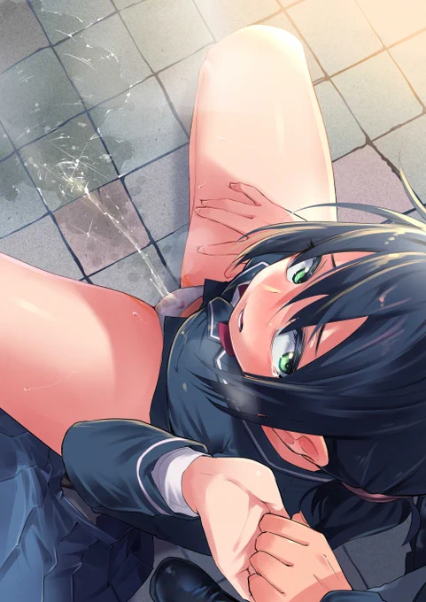 「手...つないでて...」 