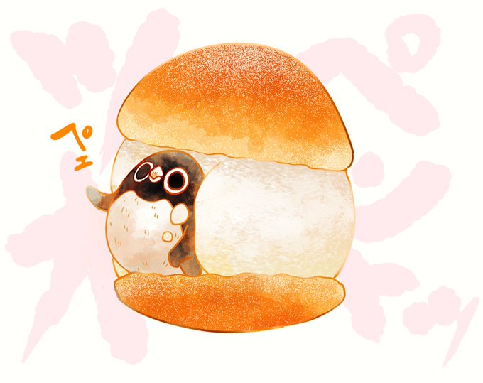 【ペントッツォ】
マリトッツォにめりこむアデリーペンギン。ペントッツォペェン!!
#アデリーペンギン 