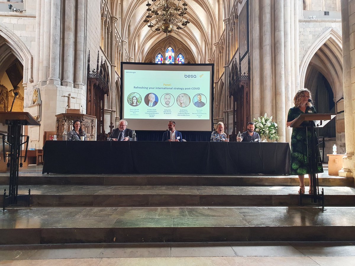 NinaIles's tweet photo. Next up @besayasmin steers a discussion on Refreshing your International strategies post-covid #BesaInsight @besatweet @EdTechExchange https://t.co/sjxXOQJ3Nl