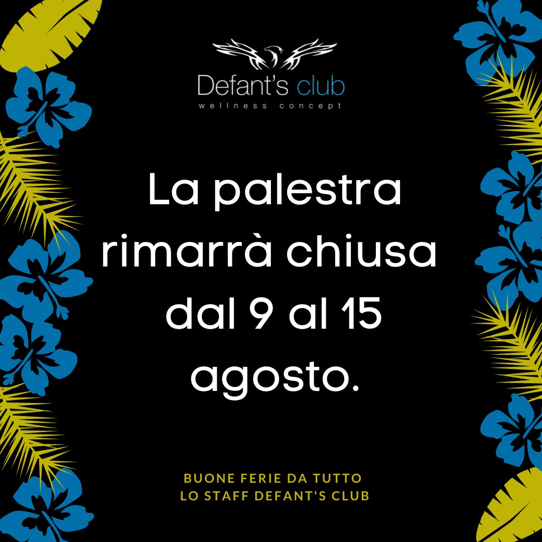 DefantsClub's tweet photo. Dal 9 al 15 AGOSTO 2021, #Defantsclub va in vacanza e ci va preparandosi per la nuova stagione.
Ci saranno tante novità, tanto entusiasmo come sempre e voglia di sorprendervi anno dopo anno!
Buone ferie dal tutto lo Staff https://t.co/wEDwGKSAWN
