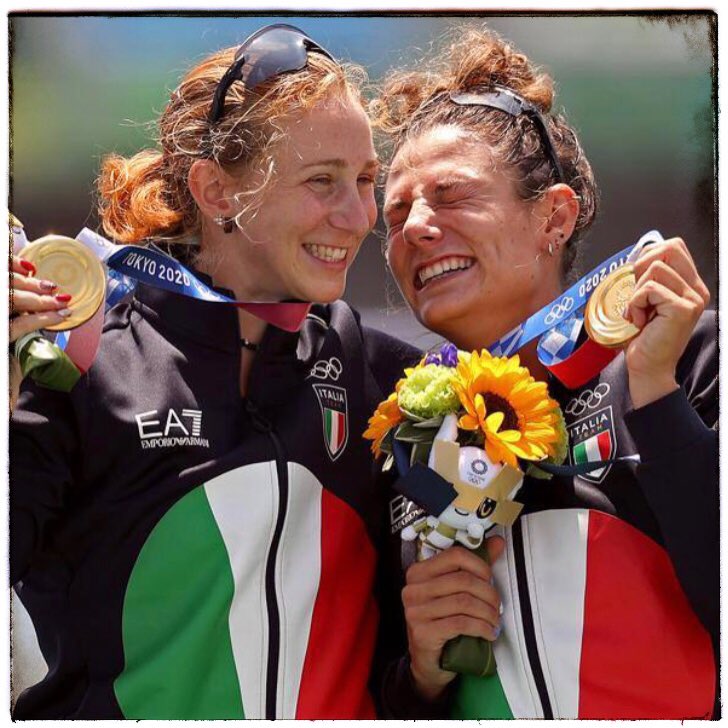 uzapelloni's tweet image. Oggi siamo tutti canoisti #Cesarini #Rodini @canottaggio1888 #Tokyo2020 e le medaglie diventano 19 (2/7/10)