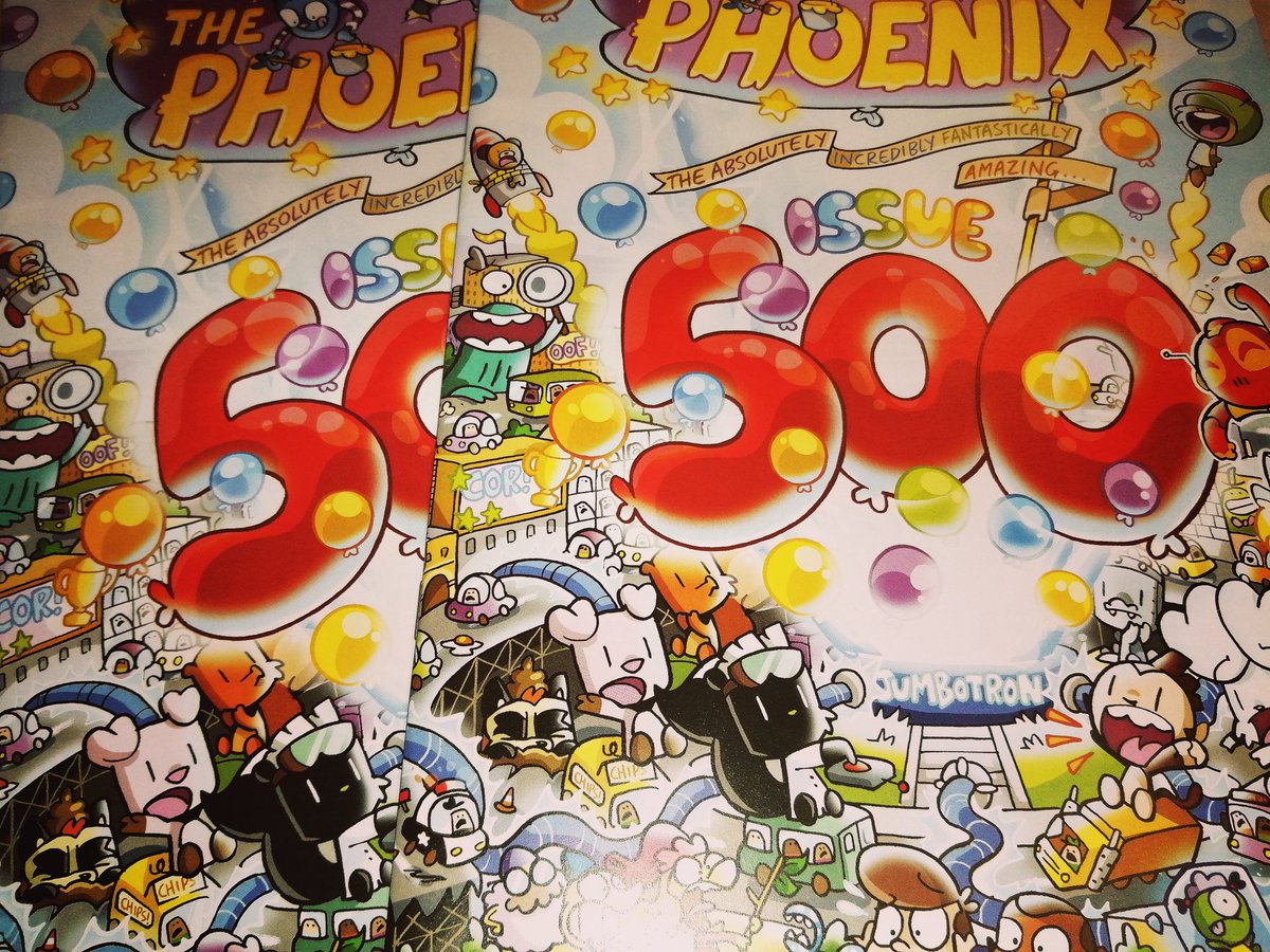 Danielle Tute (@danielletute) on Twitter photo Happy birthday to the best kids comic there is! 🎉🎂🎉
If you're looking for something to get the kids reading this summer, look no further than <a href="/phoenixcomicuk/">The Phoenix comic</a>! We've got plenty in stock at <a href="/OKComics/">Jared of OK Comics</a>! Happy birthday to the best kids comic there is! 🎉🎂🎉
If you're looking for something to get the kids reading this summer, look no further than <a href="/phoenixcomicuk/">The Phoenix comic</a>! We've got plenty in stock at <a href="/OKComics/">Jared of OK Comics</a>!