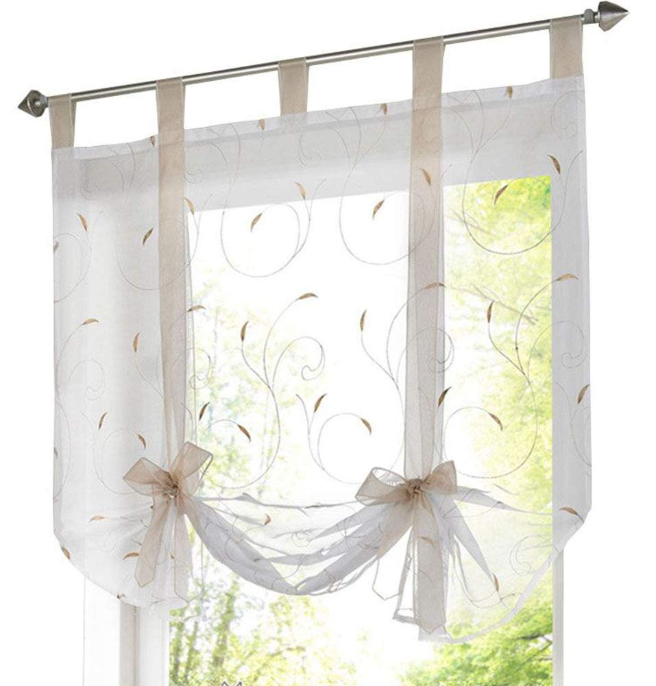 savvy_decor's tweet photo. Add a fresh homey feeling to your kitchen with our leaf pattern bowknot semi-sheer Roman Curtains! Get them today @savvy_decor #curtains #homedecor #kitchendecor #homedesign #kitchencurtains https://t.co/XjinCyExAt https://t.co/zuS4My5qlK