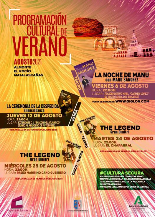 DipuHU's tweet photo. ⛱️@AytoAlmonte, #ElRocío y #Matalascañas presentan su ‘Agosto Cultural’. Nuestro vicepresidente @JAGarciaBonares ha estado acompañado de las artistas @Macarenadelator y @Julia_delaTorre.
👉¡Un calendario lleno para todos los públicos! https://t.co/TKZHBv2CTB
