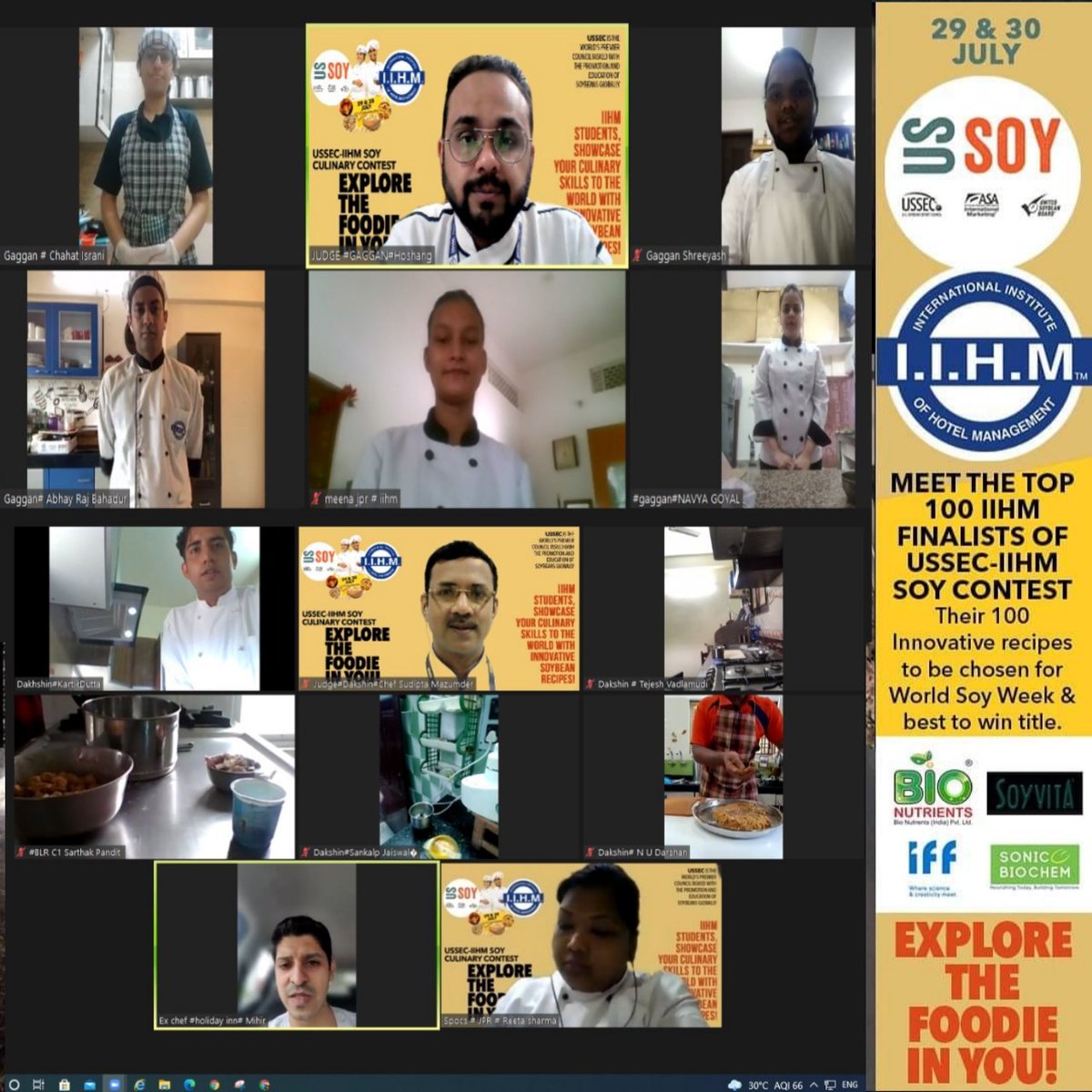 iihmjpr's tweet photo. Some Highlights from the  @USSEC - where @IIHMHOTELSCHOOL Student's has been chosen to showcase their Soy recipes on a Global stage! 

USSEC World's premier council has only chosen IIHM from India, to be a part of its Global vegan movement, in World Soy Week! https://t.co/6aV4zoI3pz