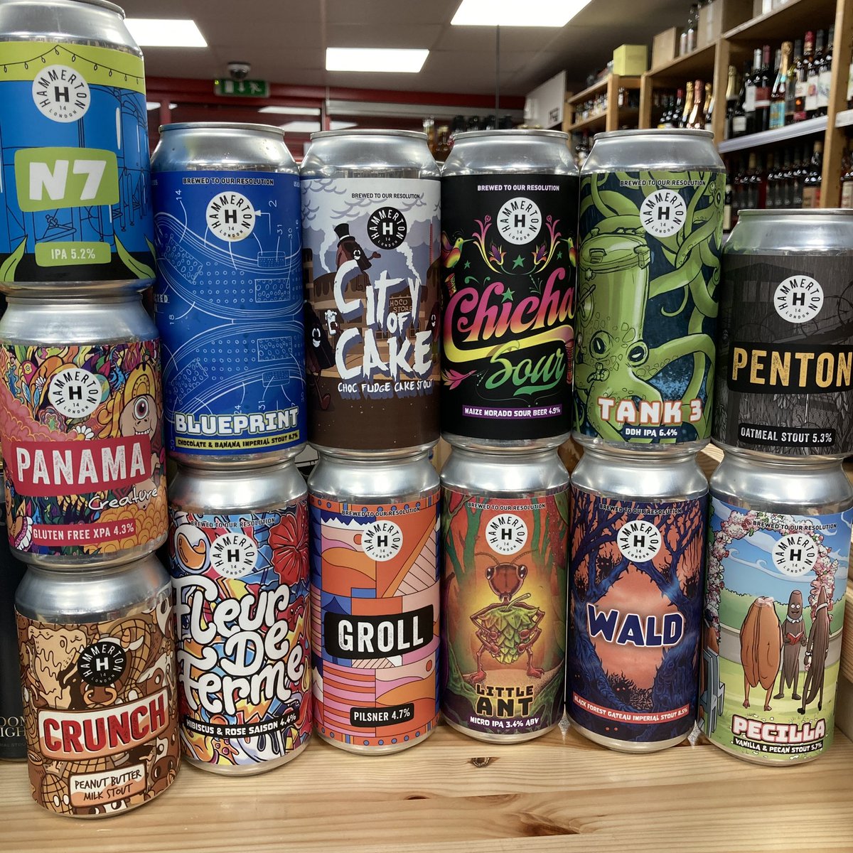 KayGeesBeerShop's tweet photo. Few beers in from @HammertonBrew . Available online for home delivery within the UK. #CraftBeer #kaygees https://t.co/4AXHjVPPyZ