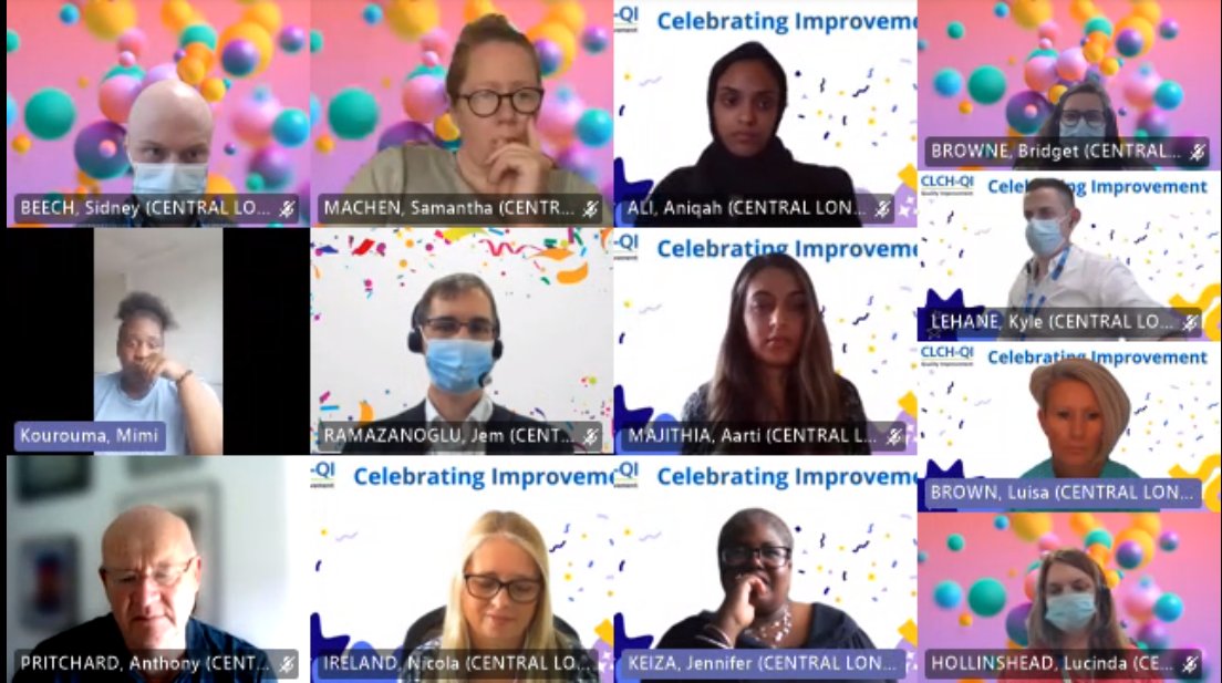 Really excited to be at our first celebrating improvement event #CLCH_QI - looking forward to hearing from teams who are improving our services