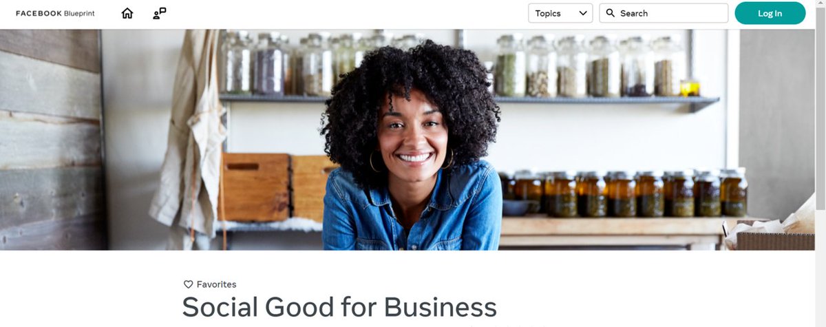 Mark Hamilton (@markyham) on Twitter photo If working in a Creative, Media, PR Agency or a Brand that is building purpose lead campaigns please join us as we roll out our 1st live (1-HOUR) training session on how to use #Facebook platforms in building Social Good for Business campaigns. facebookblueprint.com/student/activi… If working in a Creative, Media, PR Agency or a Brand that is building purpose lead campaigns please join us as we roll out our 1st live (1-HOUR) training session on how to use #Facebook platforms in building Social Good for Business campaigns. facebookblueprint.com/student/activi…