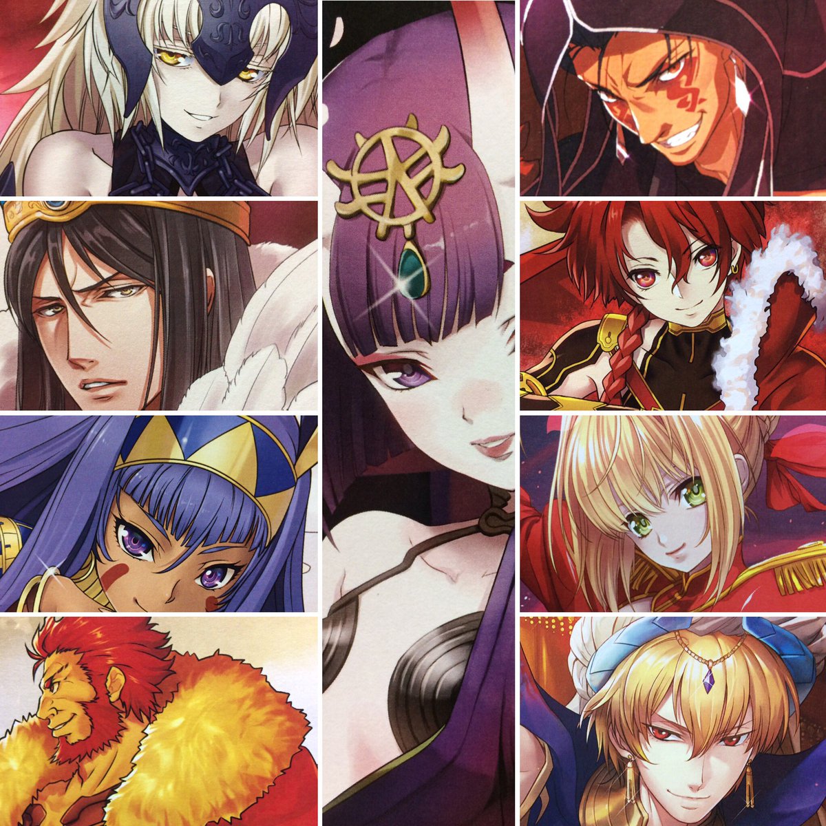 #fgo #FGO6周年 
お祝い、お祝い
また本作りたいなあ 描きかけあるし 