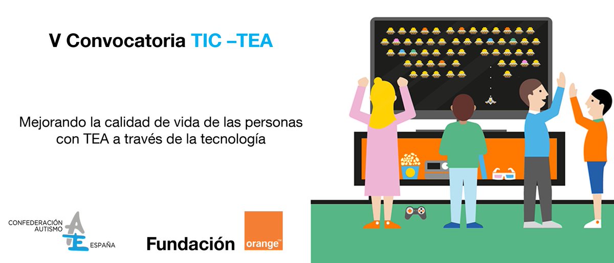 fundacionorange's tweet photo. La Confederación Autismo España y Fundación Orange lanzan la V Convocatoria TIC - TEA para entidades https://t.co/0o52kiOimW vía @EP_Social 
#TICTEA @Autismo_Espana @fundacionorange https://t.co/lkiqXYCam5