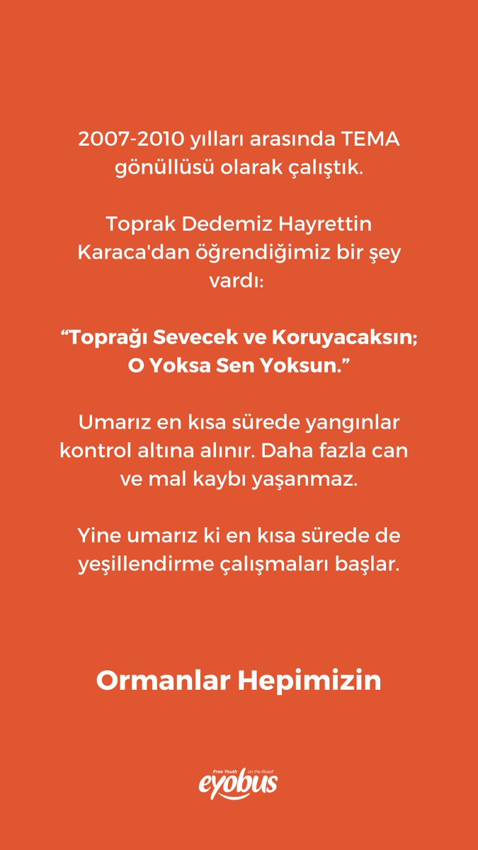eyobus's tweet photo. Ciğerlerimiz yanıyor, çok üzgünüz...

#manavgatyanıyor https://t.co/NnfEf4qAM8