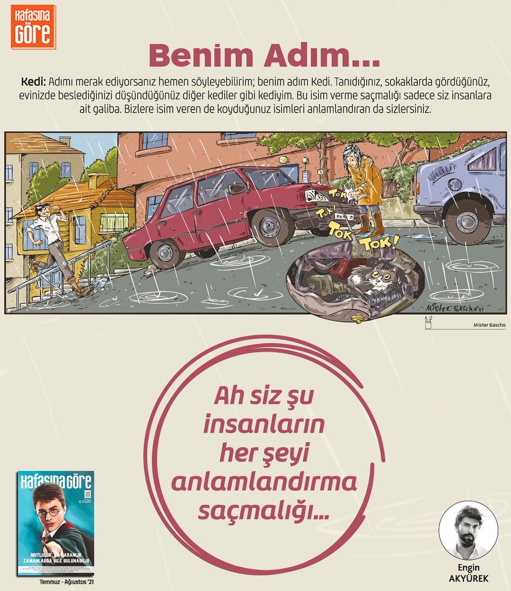 KAFASINA GÖRE Dergi tweet media