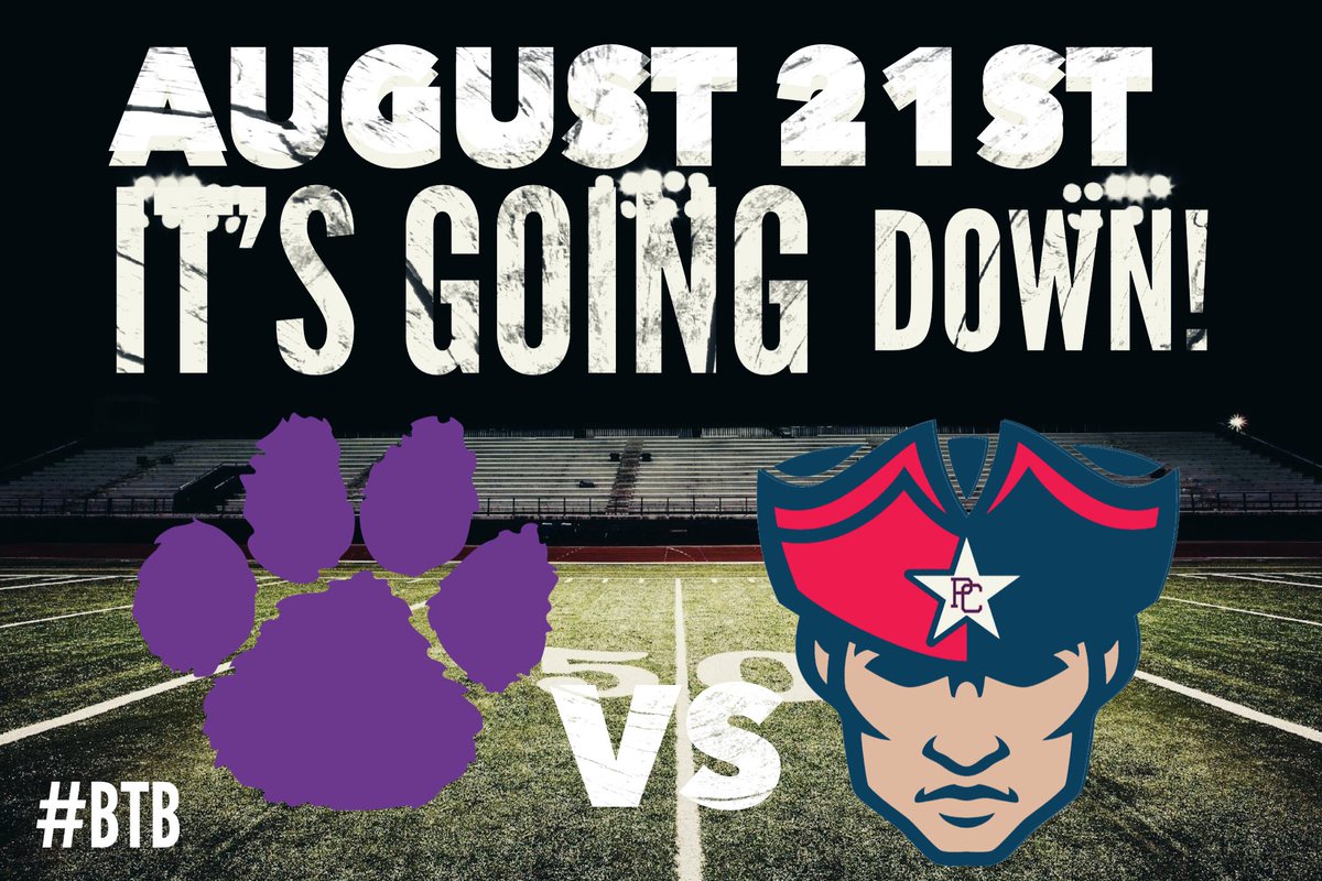 FbPats's tweet photo. Y’all ready? 6th@9 7th@11 #BTB #WeGotUs @PauldingFBall @Paulding_Sports @ThePCFtballPats  @villaRicaFootball #AtPC https://t.co/ZEYKMuockv
