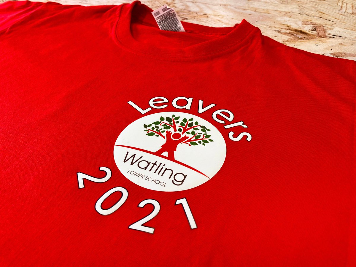 ColourCrewPrint's tweet photo. With the school year coming to an end, here is a job we recently did for some primary school leavers! Soldark print and vinyl heat pressed to t-shirts. Durable, bold and long lasting! #apparel #streetwear #design #clothing #tshirtprinting #apparelprint #garmentprint #printing https://t.co/3RdjXxRDgS