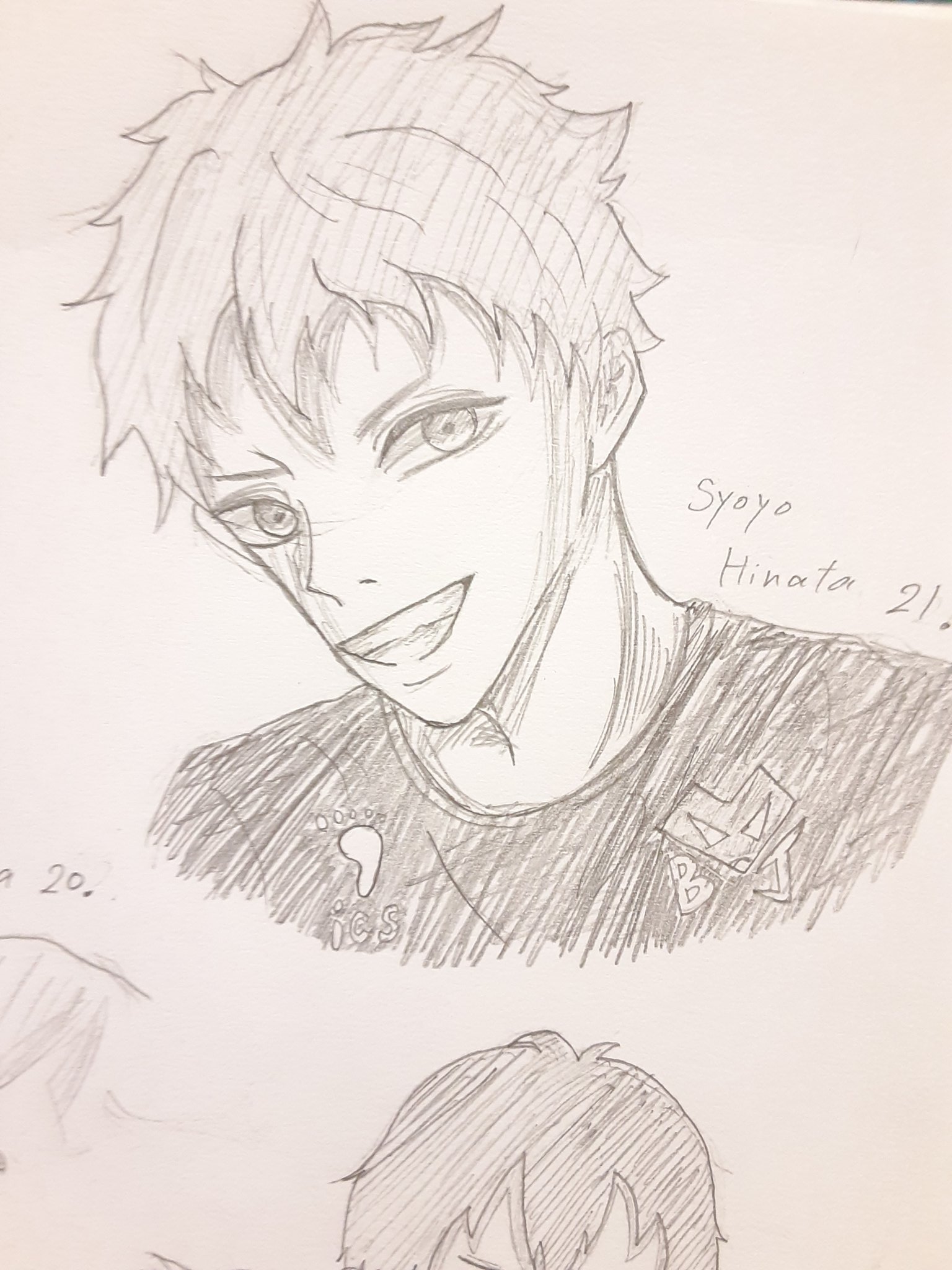 ミーちゃん ハイキュー と関係ないけど いや あるか 男子バレーの髙槁藍選手がめっちゃ好きなんですよ 19歳よ19歳 ギャップがありすぎる 顔がいい バレーめっちゃ強いし上手い 可愛い なんなん ハイキュー イラスト ミニキャラ あ 今日は