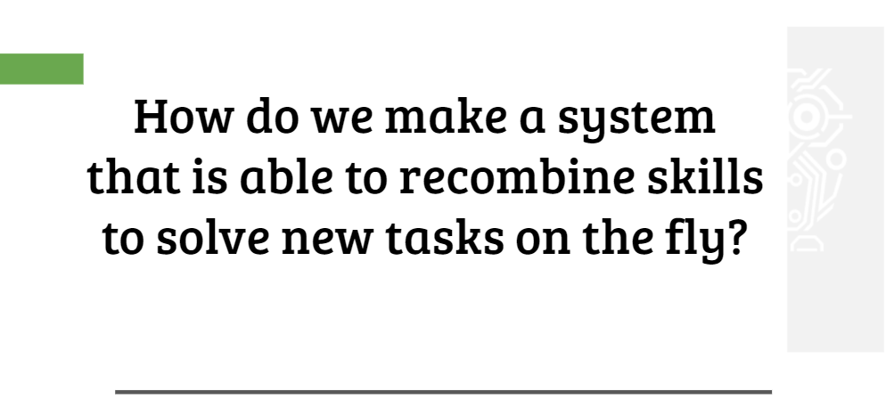 GoodAIdev's tweet image. (1/2) Interesting questions from the Badger Seminars. Humans are capable of on-the-fly adaptation - we learn many simple tasks quickly, by combining previous skills, much more than specialize in a specific area...
