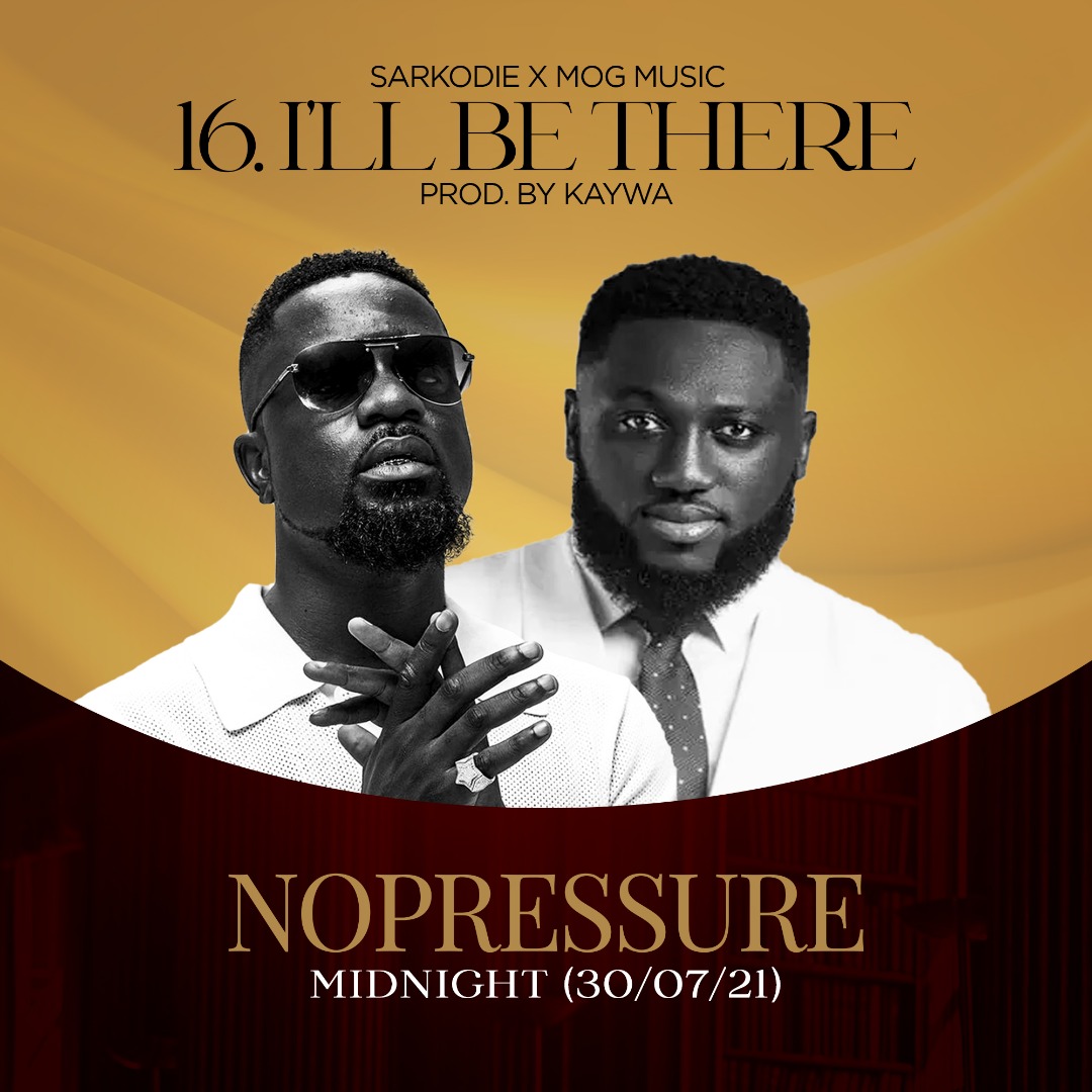 WeHypeMediaGh's tweet photo. A seemingly gospel by @sarkodie ft. @MOGmusic appears on track 16 of the #NoPressureAlbum 🙏🏾. This is the first time the Tema based rapper has put a gospel artiste on his album.

Tonight will be massive. https://t.co/p7YBx0gvRS