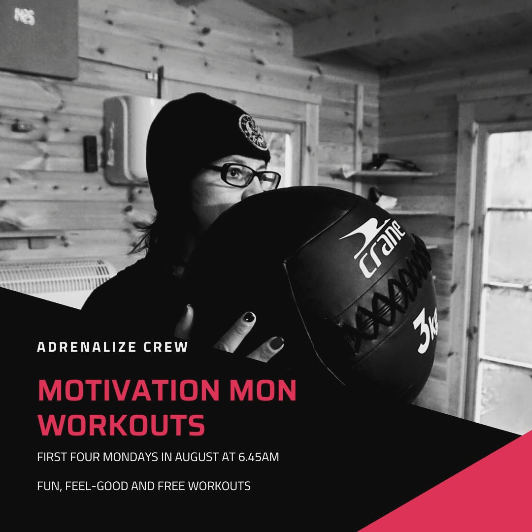 Free workouts 💪... First four Mondays in Aug... Join my free fitness community Adrenalize crew to view the workouts and let's get motivated for fitness together #fitnessgirl #workout #Motivation