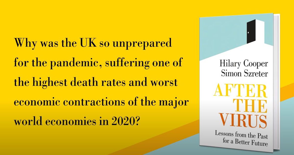 Cambridge University Press - Academic (@cupacademic) on Twitter photo 'After the Virus' is a provocative manifesto for change post-COVID-19. <a href="/HilaryCCooper/">Hilary Cooper</a> and <a href="/SimonSzreter/">Simon Szreter</a> reveal why the UK was unable to respond effectively to the pandemic and how we can forge a fairer, more resilient future: ow.ly/CZGx50FEGhP <a href="/HistoryPolicy/">History & Policy</a> <a href="/rcwlitagency/">RCW Literary Agency</a> 'After the Virus' is a provocative manifesto for change post-COVID-19. <a href="/HilaryCCooper/">Hilary Cooper</a> and <a href="/SimonSzreter/">Simon Szreter</a> reveal why the UK was unable to respond effectively to the pandemic and how we can forge a fairer, more resilient future: ow.ly/CZGx50FEGhP <a href="/HistoryPolicy/">History & Policy</a> <a href="/rcwlitagency/">RCW Literary Agency</a>