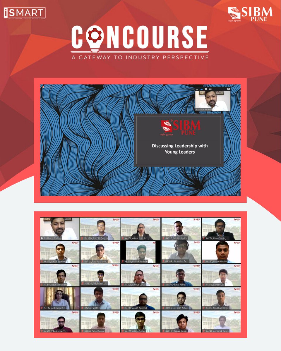 SIBMPune's tweet image. We were delighted to have Mr. Sankalp Potbhare, Regional Director-Commercial Excellence, Asia Pacific, Kimberly-Clark, and our dear alumnus from the Batch of 2004, who addressed the students as a part of our Industrial Leadership Talk Series-Concourse. 

#SIBMPune #Concourse