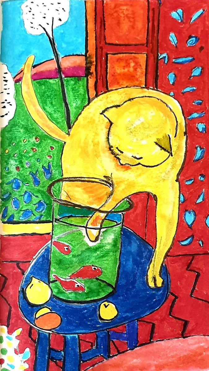 Catisse. (What I'm really doing on Teams calls.)