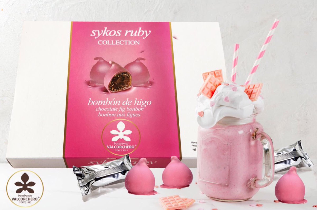 El mejor amigo de las tardes de verano…un batido de fresas con Sykos Ruby 😋😋

The best friend of echocolate  #spanishfood ##spanishfood #spanishproducts #bombonesvalcorchero