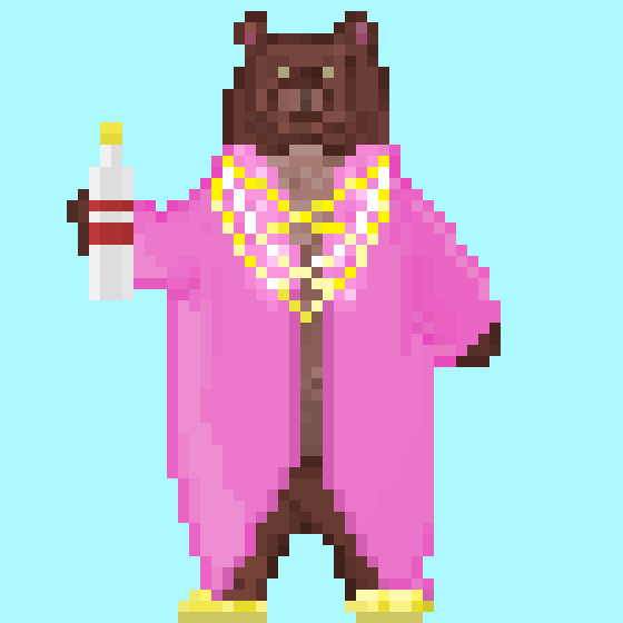 Comrades, another bear of our team
Name: Gregory
Occupation: ex-general
Story: Gregory sold several tanks to foregniers after the conflict. Was sent to prison, worked in mines, came back recently.
#NFT #nftart #NFTCommunity #NFTcollection  #NFTs  #NFTcollectibles  #NFTcomunity