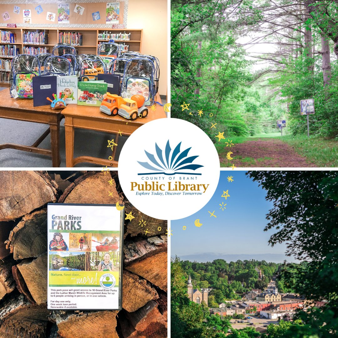 brantlibrary's tweet photo. #NextWeekWithTheLibrary
Check out the following services via https://t.co/0hzz3tgTzk):
๐บ๏ธ Go on a Historical Scavenger Hunt
๐ Pick up #GrandRiverParks and #OntarioParks passes
๐ Explore two Storybook Walks
๐ Pick up a Make and Play To-Go Backpack
#BrantLibrary #BrantCounty https://t.co/TS0xhT6W6H