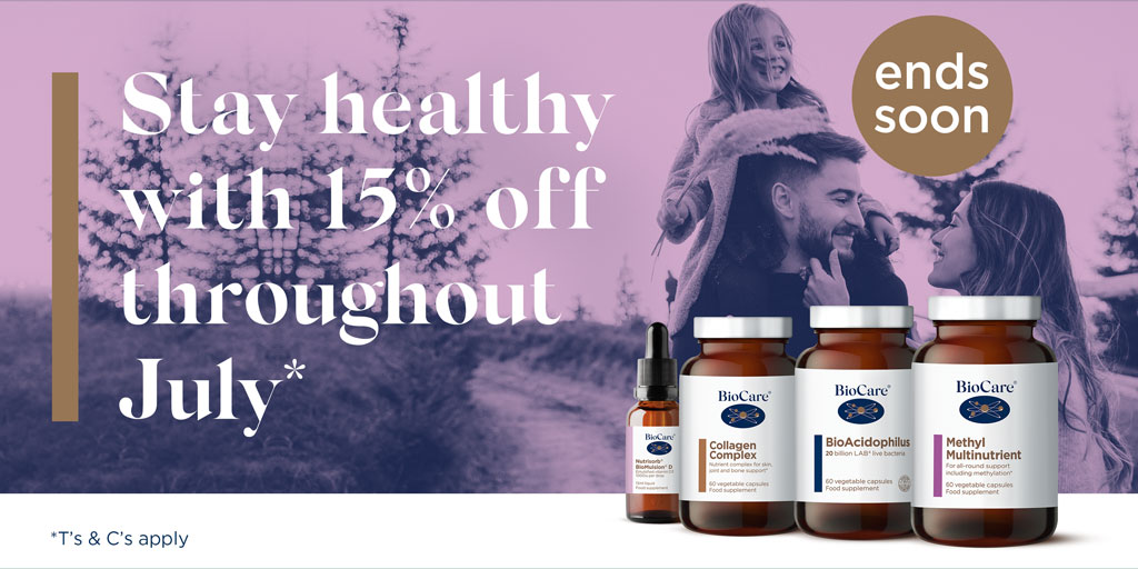 Our stay healthy 15% off offer with free tracked delivery* ends soon, so don’t miss out on the chance to support yourself and your family with our advanced, effective supplements - order by 31st July. To get your 15% off use the code: HEALTH15 ow.ly/ctj350FELAD