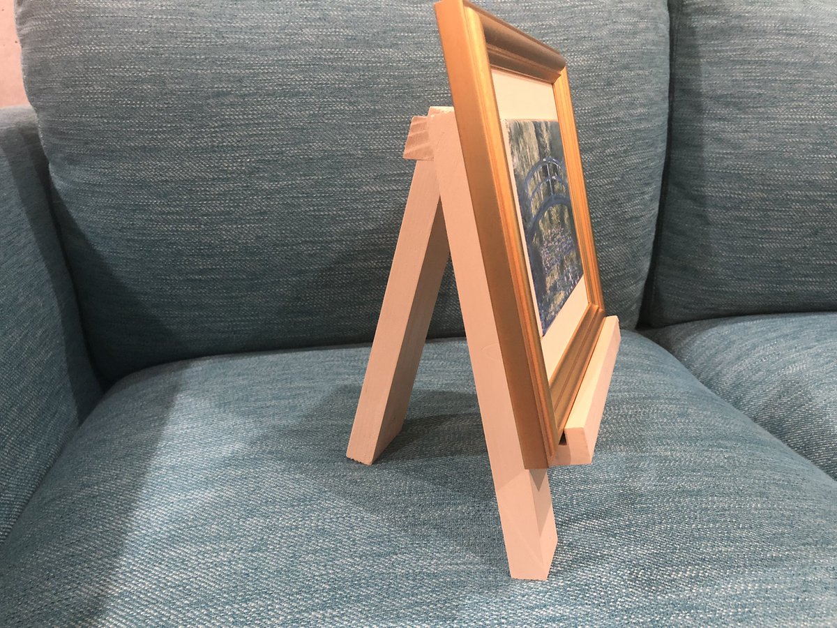 イーゼルです。
#DIY