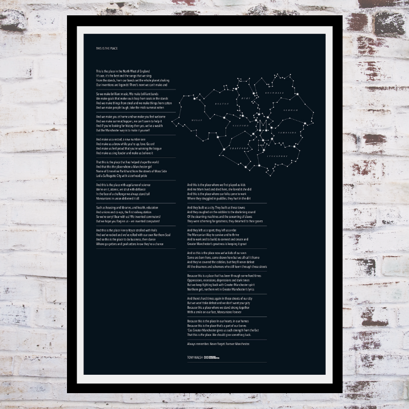 4EVERManchester's tweet photo. Our best seller back in stock ..This is the Place print 

https://t.co/kGTBWmKoME https://t.co/MKHKEIQ2mt