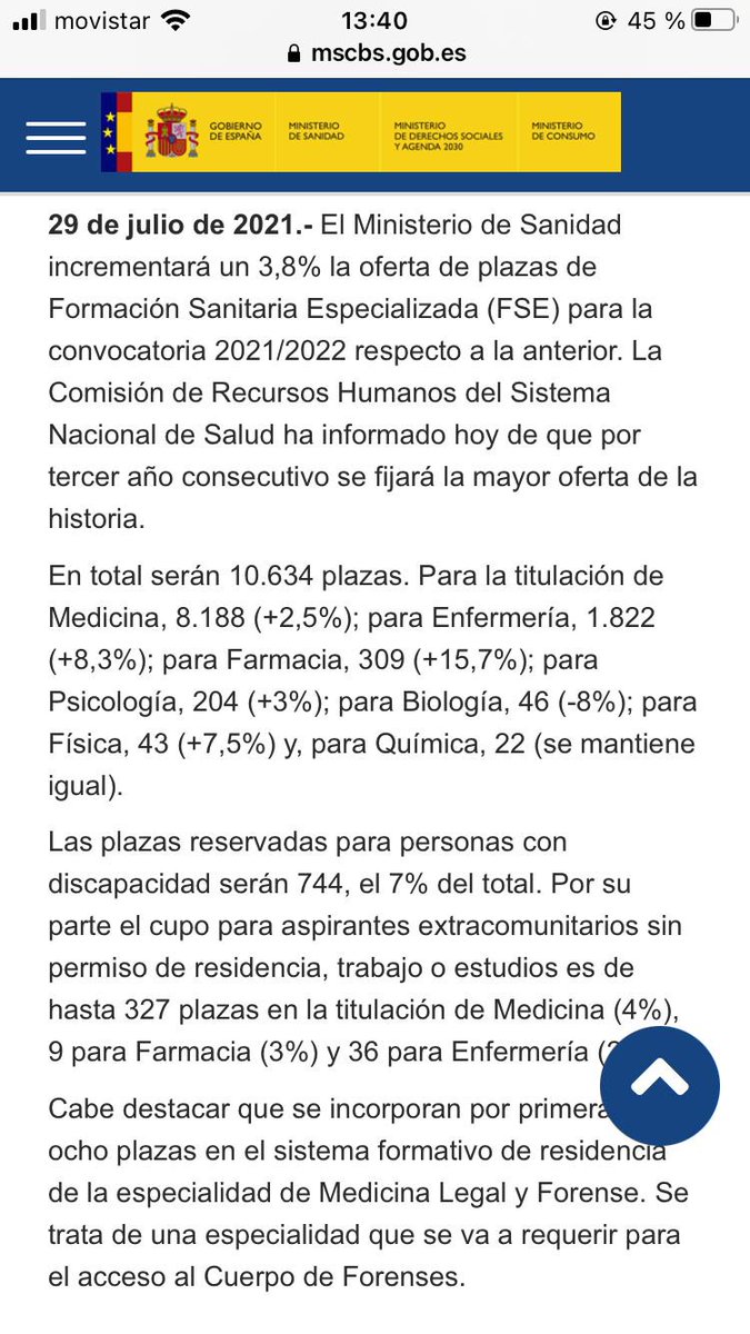 Ismaelruizpsico's tweet photo. Pues nada, la salud mental para otro año ya si eso, se incrementan las plazas PIR (psicólogos) la friolera de 6 unidades, el año que viene tendremos 6 psicólogos más en el SNS, en toda España. Así no se pueden tomar la salud mental en serio @ierrejon #MasPlazasPIR https://t.co/MujKGebl16