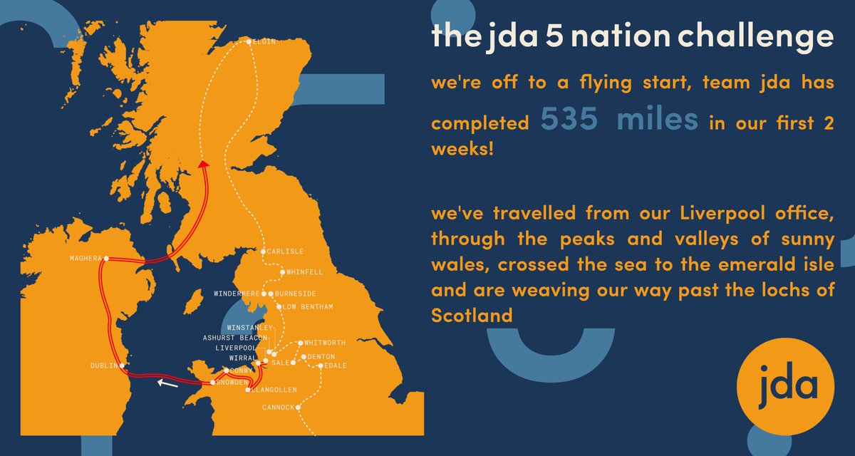 JDAArchitects's tweet photo. And I would walk 500 miles
And I would walk 500 more
#teamjda #challenge🚶♀️🚶♂️ https://t.co/Xye4gwXE5A