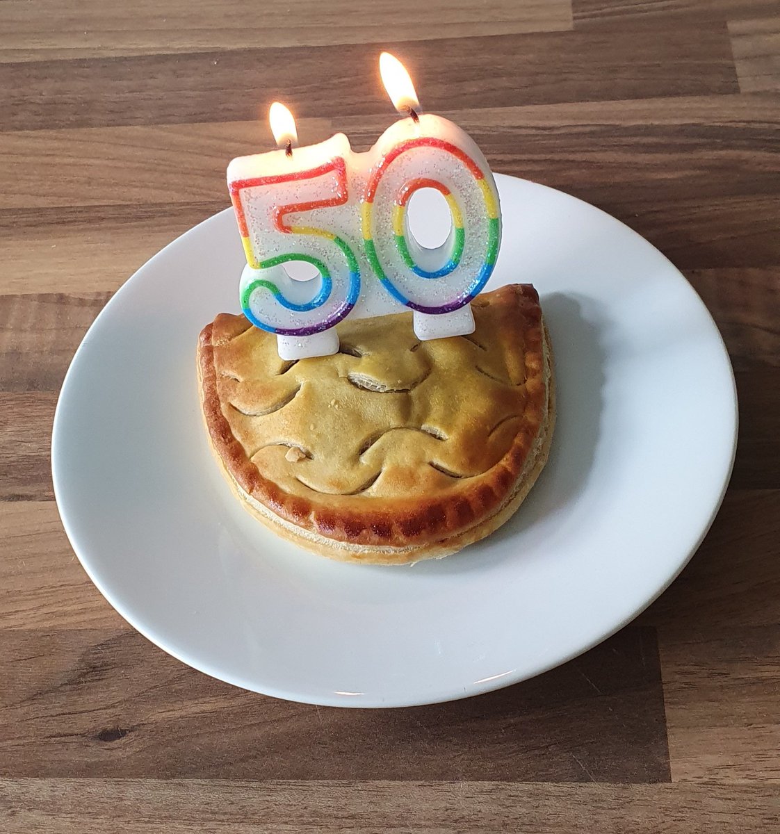 jrh_uk's tweet photo. @CarrsPasties How to celebrate a big birthday? A steak pasty from Carrs, with some more in the freezer for the next few weeks. Make that birthday last. https://t.co/4HrpYcBnBe
