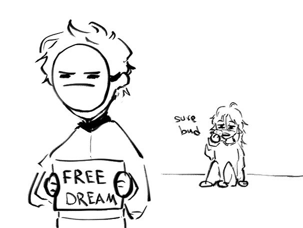 anyways, free him. please 
