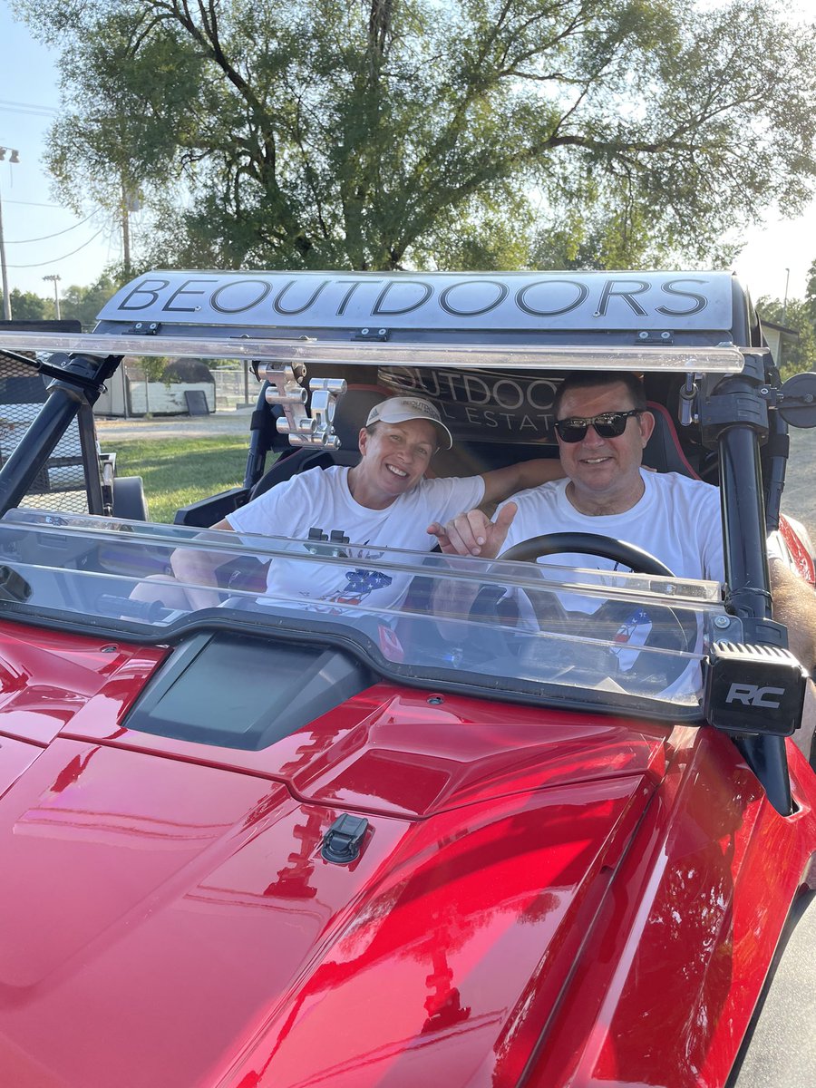 BEOUTDOORScom's tweet image. The team representing at the parade in Jefferson County, KS  #beoutdoors #paradevibes