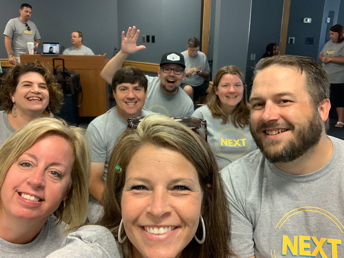 Pumped up for our last day! What a team! #whatsnextrss #SummitStrong