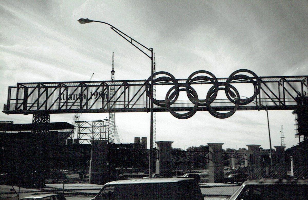 How's this for a throwback? Atlanta during the Olympics in 1996!
#saranational 
#saranationalconvention2021 
#architecthelpingarchitect 
#atlanta
#olympics