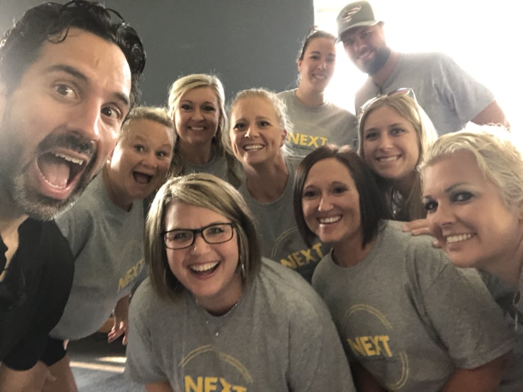 <a href="/RES_RSSS/">Rockwell Elem NC</a> TLDT is so excited to hear <a href="/gcouros/">George Couros</a> speak this morning! #WhatsNextRSS #lakejunaluska @RSSinformation