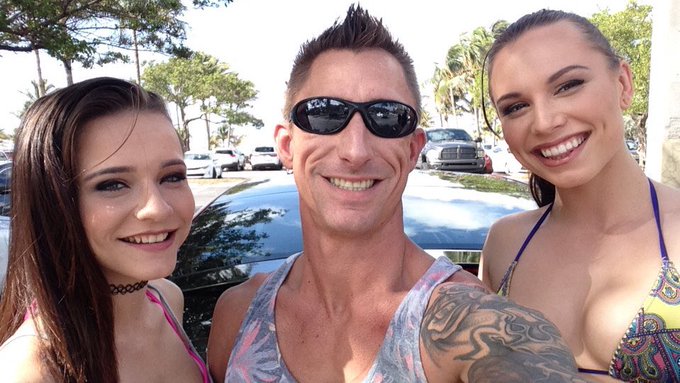 Kharlie Stone and Aidra Fox #TBT https://t.co/10LFebNRbR<a href="/tag/tbt"class="tags">#TBT</a>