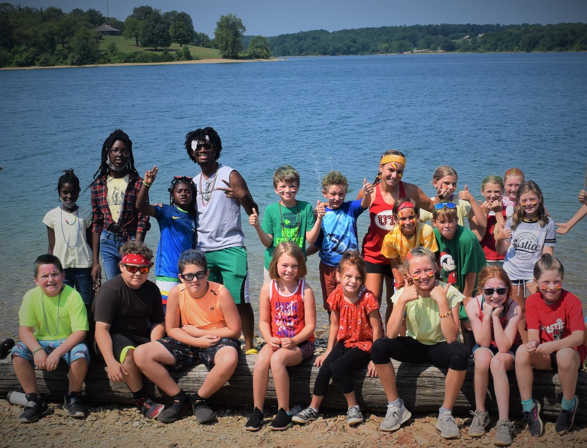 HanoverYMCA's tweet photo. Some of our campers had a little trip to the lake on Wednesday! Skipping rocks is something that will never lose its excitement! #knowyoury #whythey #bestsummerever #davidrossorthodonics https://t.co/U2PFEvEVX2