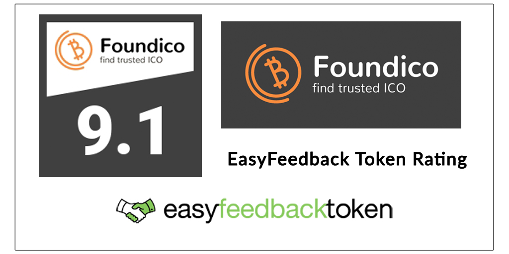 easyfeedback's tweet photo. 📢 We inform our community that we have obtained the following rating in @Foundico
🛒 Don’t miss the opportunity to fill in our Whitelist https://t.co/9JOMeRCsD9 🛒
#EasyF #EasyFeedbackToken #cryptoworld #Cryptocurrency #ICO #ETH #ERC20 #TokenSale #TOKEN #foundico https://t.co/skoK8jhPN5