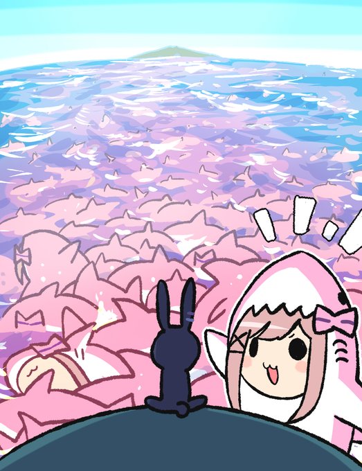 よいこのむかしばなし「いなばのしろうさぎ」
わにがしちぶに うみがさんぶ
わにがしちぶに うみがさんぶです
#るるのアトリエ 