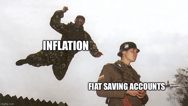 littleprinceJD's tweet photo. @APompliano #Inflationgate
#Bankexit - Dont get rekt by #Inflation. Buy #Bitcoin and #HODL 👑🦍💎🧤 ᕦ(ò_óˇ)ᕤ https://t.co/qX8bEK8Ird