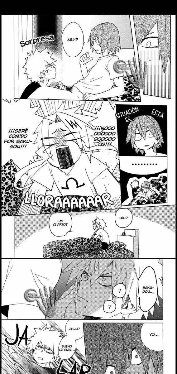 AbrilRomeroSal1's tweet photo. Contexto: el manga trata de que #kaminaridenki cambia de cuerpo con #kirisima y kirishima en esos momentos era pareja de #bakugo y kirisima prometió a bakugo tener una noche de zetzo y esa misma noche entró bakugo a él cuarto de kiri pero con el picachu ahy adentro :) https://t.co/M2djZi7tyw