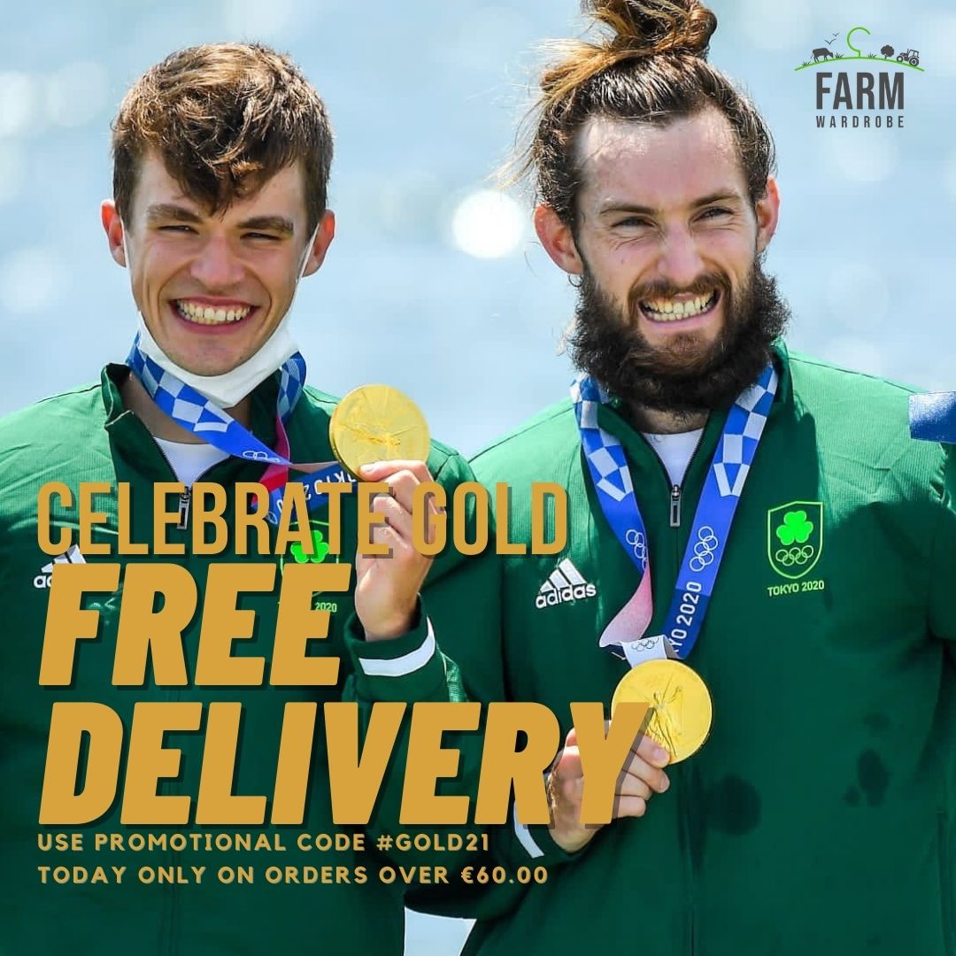 FarmWardrobe's tweet image. FREE DELIVERY; Celebrating Ireland's Gold Olympic Medal💪 - mailchi.mp/farm-wardrobe/…
